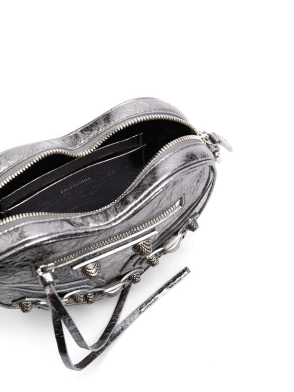 Balenciaga mini Le Cagole Heart crossbody bag - Image 5