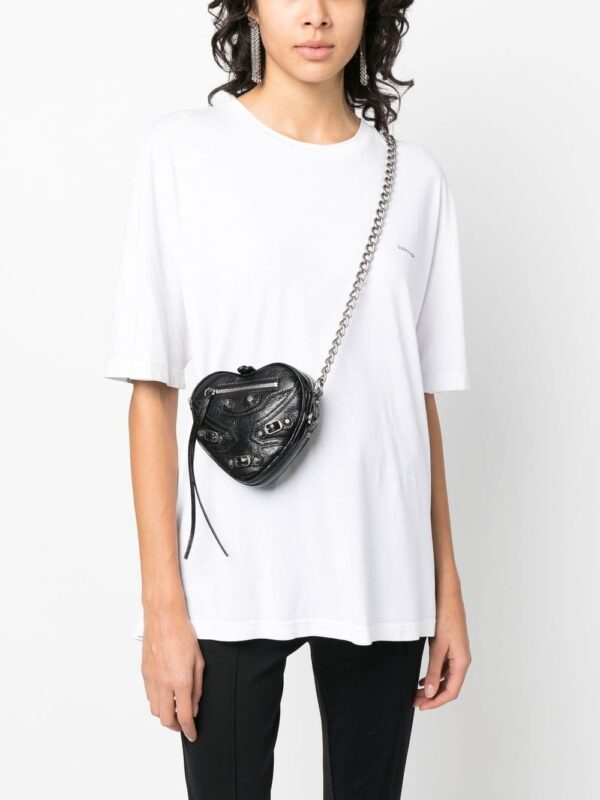 Balenciaga mini Le Cagole Heart crossbody bag - Image 2
