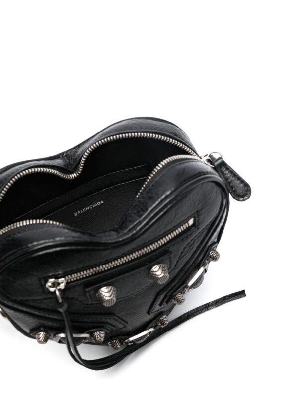Balenciaga mini Le Cagole Heart crossbody bag - Image 5