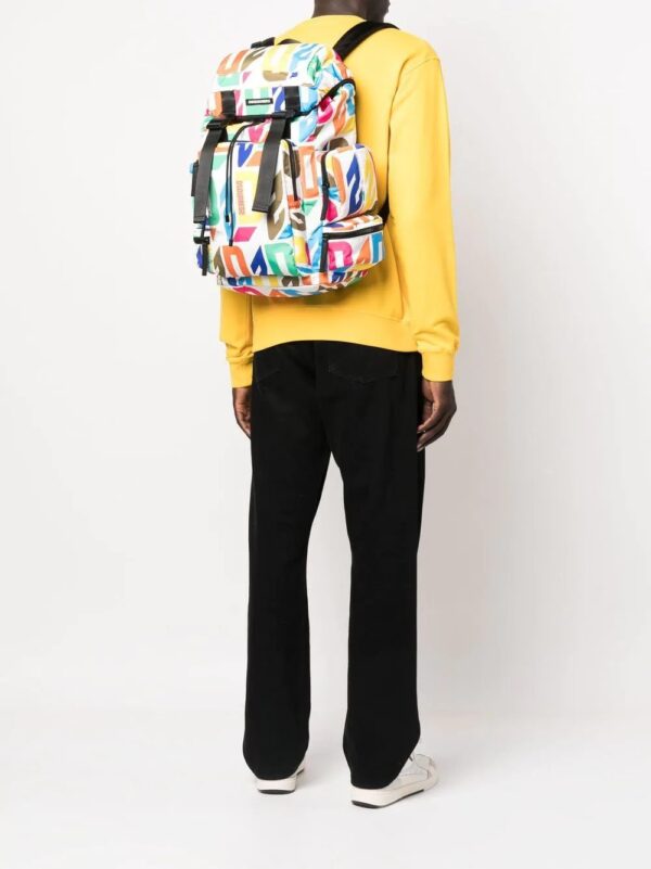 Dsquared2 graphic-print toggle-fastening backpack - Image 2