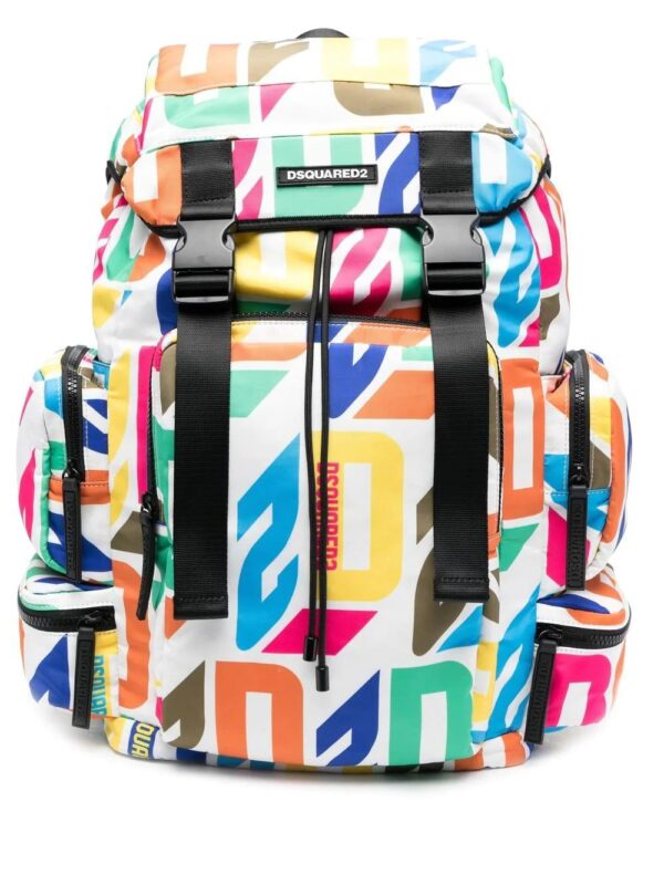 Dsquared2 graphic-print toggle-fastening backpack