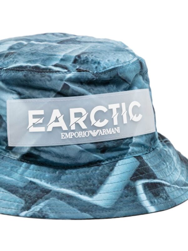 Emporio Armani graphic-print bucket hat - Image 2