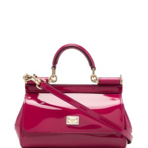 Dolce & Gabbana small Sicily polished shoulder bag