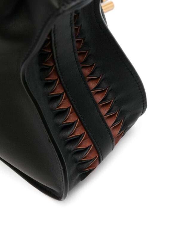Chloé leather embossed-logo bag - Image 4