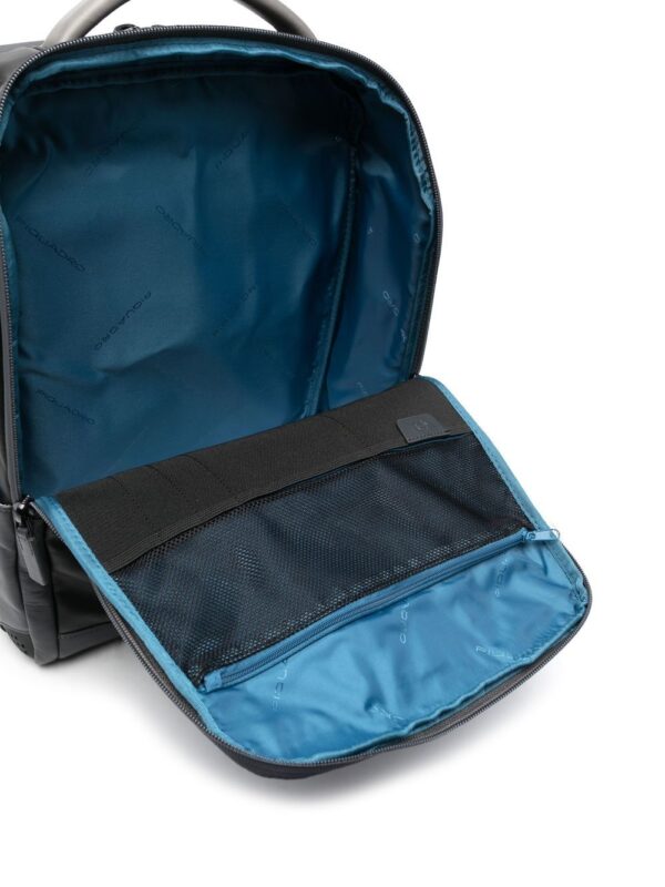 PIQUADRO leather rectangle backpack - Image 5