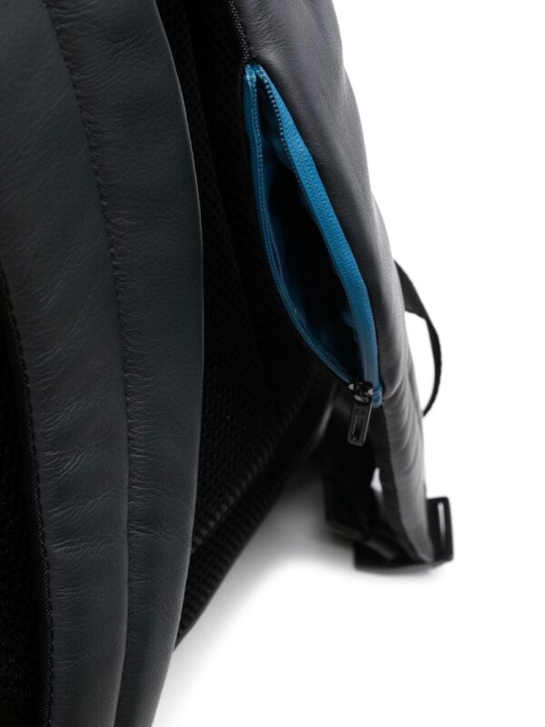 PIQUADRO leather rectangle backpack - Image 4