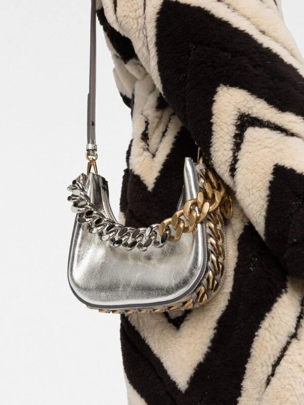 Stella McCartney  mini Frayme zipped shoulder bag - Image 3