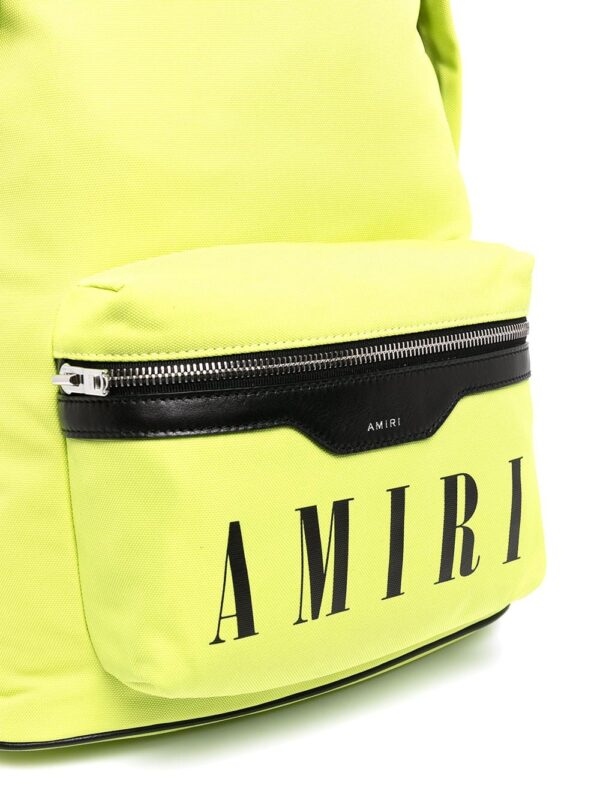 Amiri logo-print backpack - Image 4