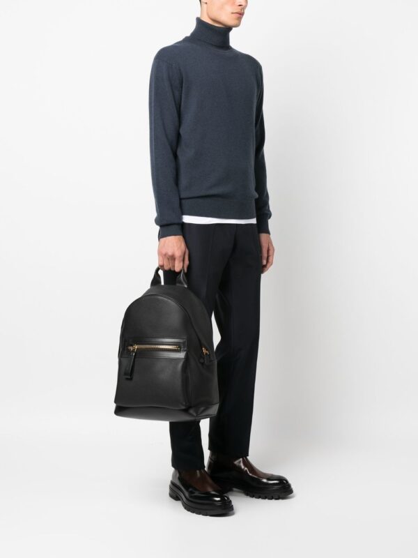 TOM FORD Buckley grained leather backpack - Image 3