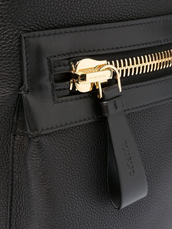 TOM FORD Buckley grained leather backpack - Image 4