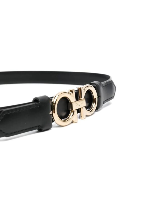 Ferragamo  Gancini-buckle leather belt - Image 2