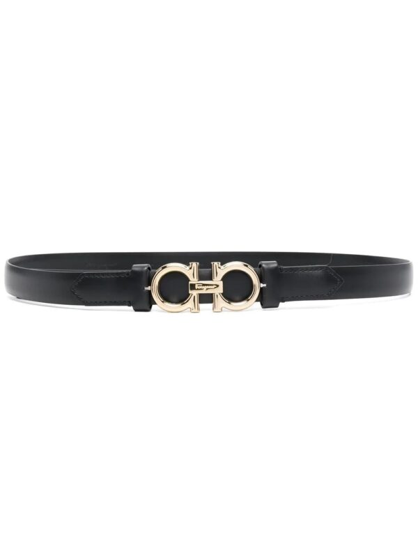 Ferragamo  Gancini-buckle leather belt