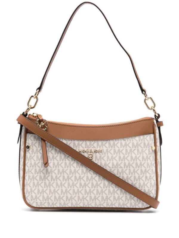 Michael Kors logo-monogram shoulder bag