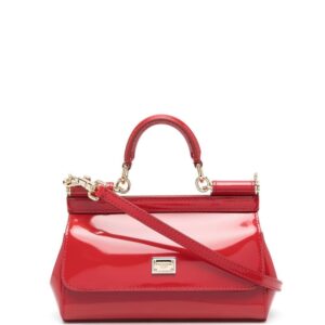 Dolce & Gabbana small Sicily polished shoulder bag