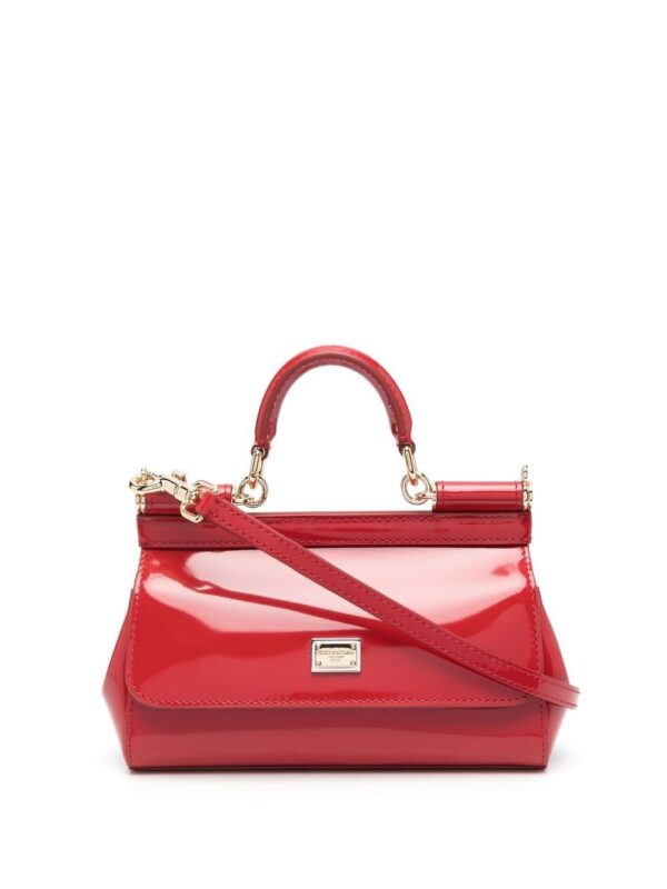 Dolce & Gabbana small Sicily polished shoulder bag
