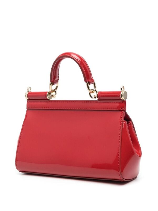 Dolce & Gabbana small Sicily polished shoulder bag - Image 3