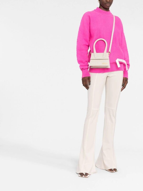 Jacquemus  Le Chiquito Moyen cannvas tote bag - Image 2