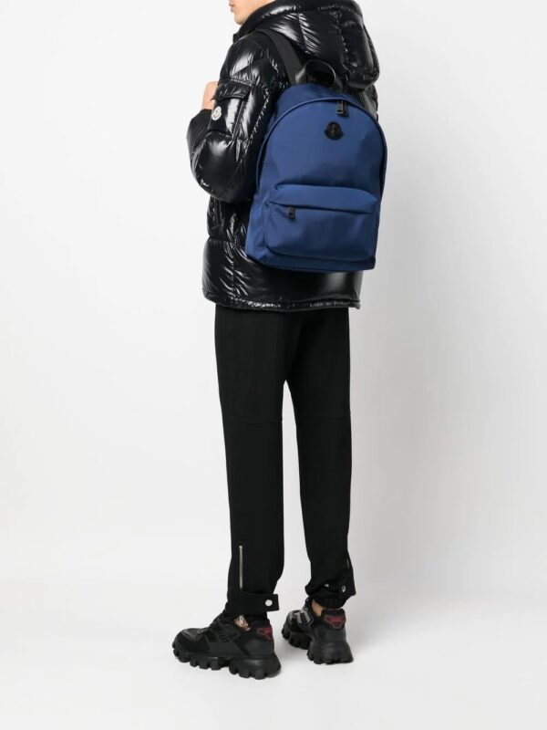 Moncler logo-patch backpack - Image 2