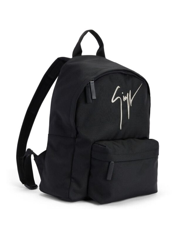 Giuseppe Zanotti Bud logo-print backpack - Image 3