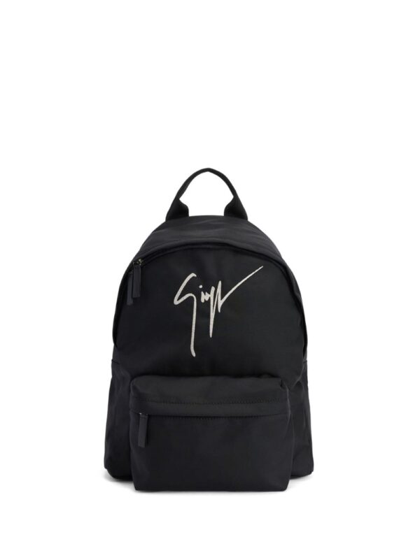 Giuseppe Zanotti Bud logo-print backpack - Image 4
