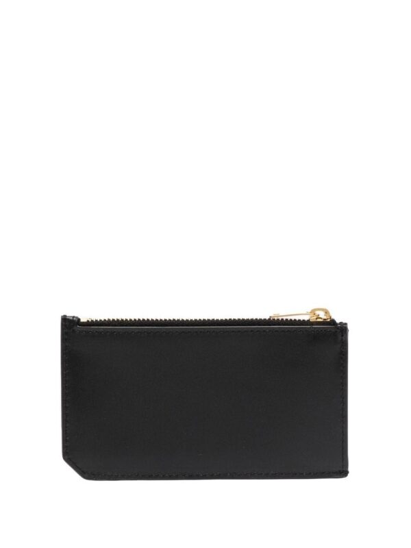 Saint Laurent logo-stamp card holder - Image 2