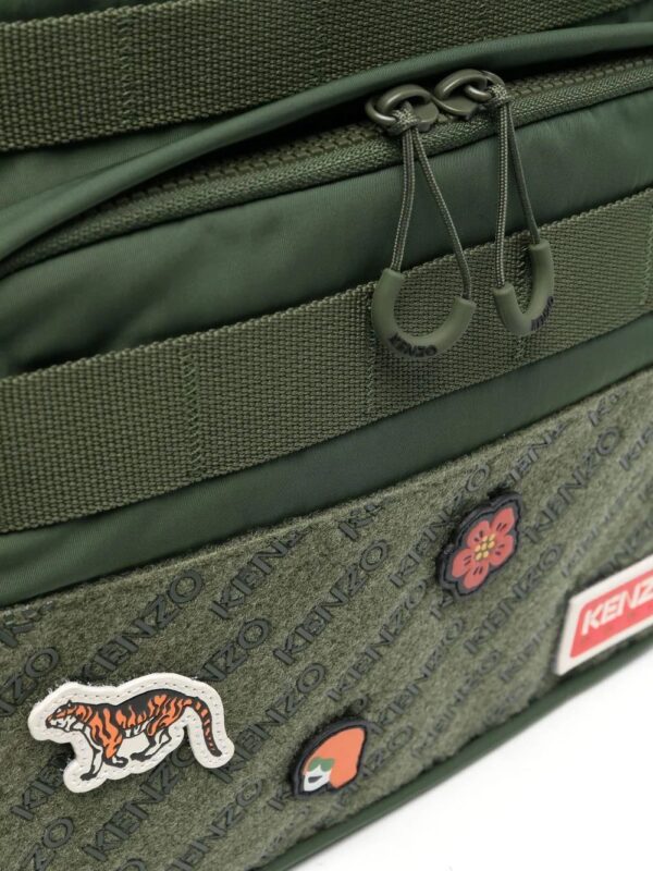 Kenzo Jungle logo-print backpack - Image 4