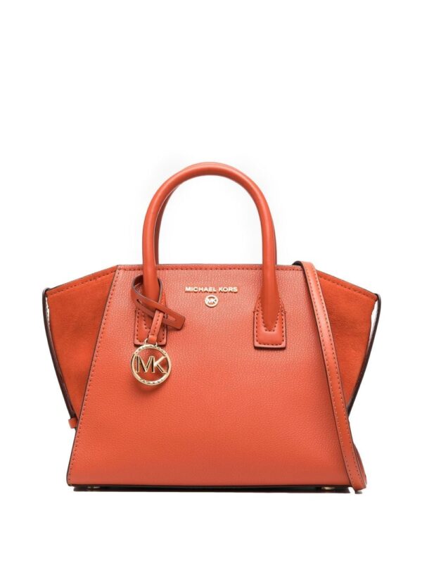 Michael Michael Kors  logo-plaque leather tote bag