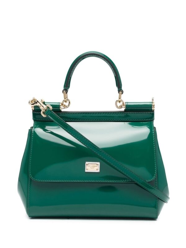 Dolce & Gabbana small Sicily polished shoulder bag