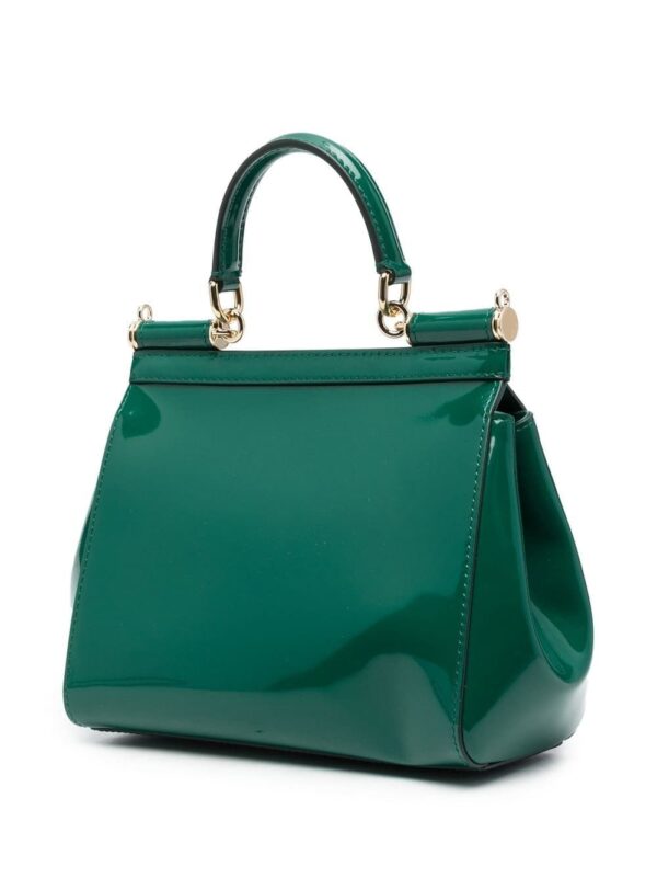 Dolce & Gabbana small Sicily polished shoulder bag - Image 3