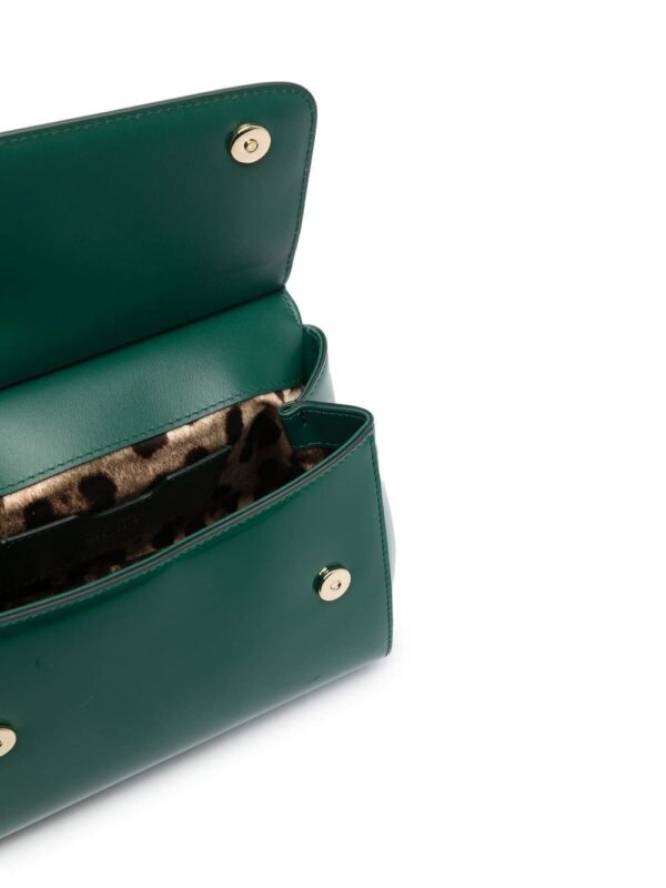 Dolce & Gabbana small Sicily polished shoulder bag - Image 5