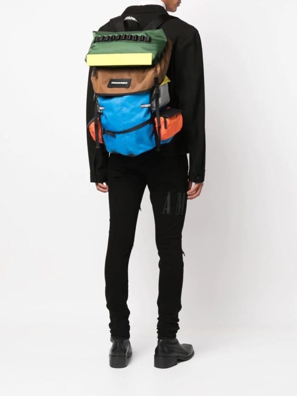 Dsquared2 logo-patch backpack - Image 2