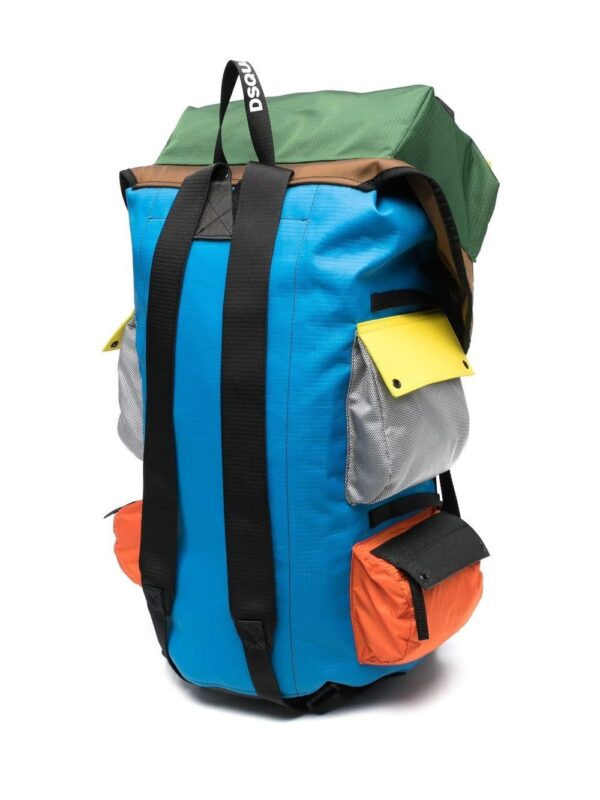 Dsquared2 logo-patch backpack - Image 3