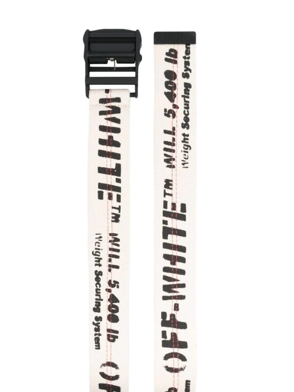 Off-White  logo-print buckle-fastening belt - Image 2