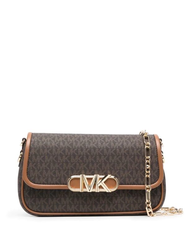 Michael Michael Kors  monogram-pattern logo-plaque bag