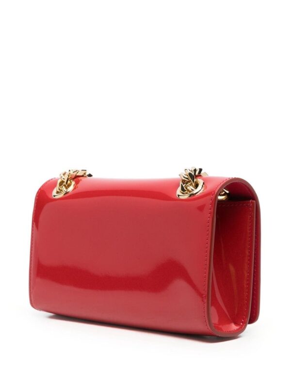 Dolce & Gabbana 3.5 polished leather phone bag - Image 4