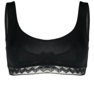 ERES lace-panel scoop-neck bra
