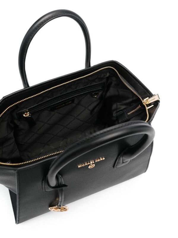 Michael Michael Kors logo-plaque leather tote bag - Image 5
