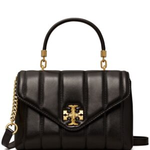 Tory Burch leather logo-plaque satchel bag