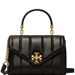Tory Burch leather logo-plaque satchel bag