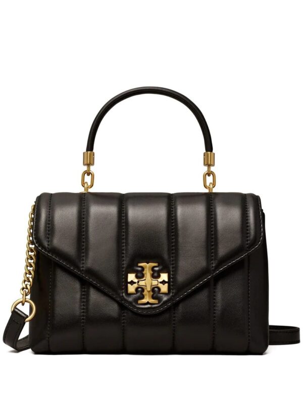 Tory Burch  leather logo-plaque satchel bag