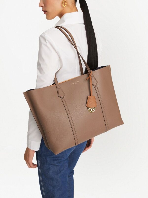 Tory Burch leather logo-print tote bag - Image 2