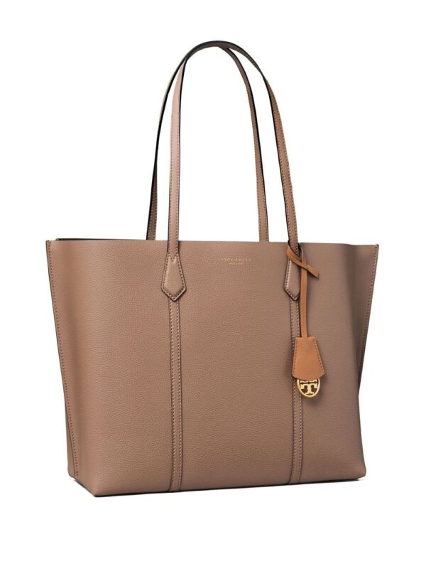 Tory Burch leather logo-print tote bag - Image 3