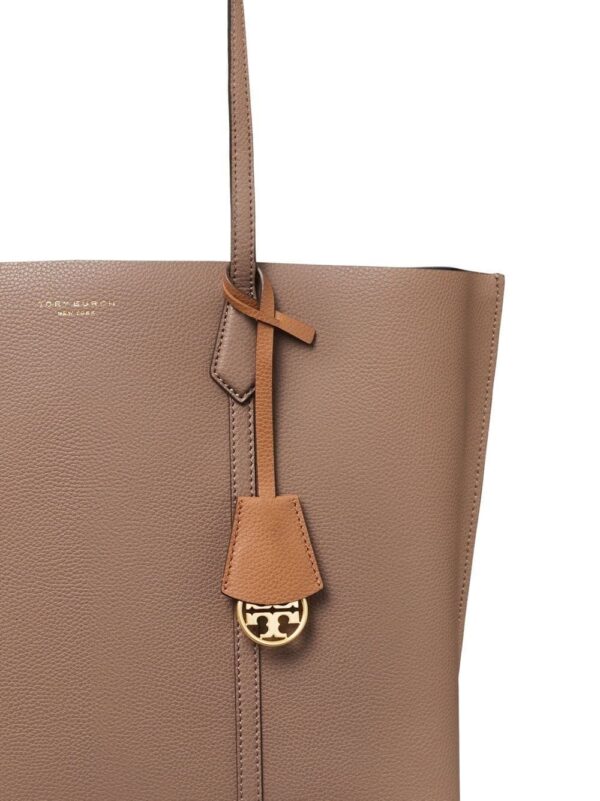 Tory Burch leather logo-print tote bag - Image 4