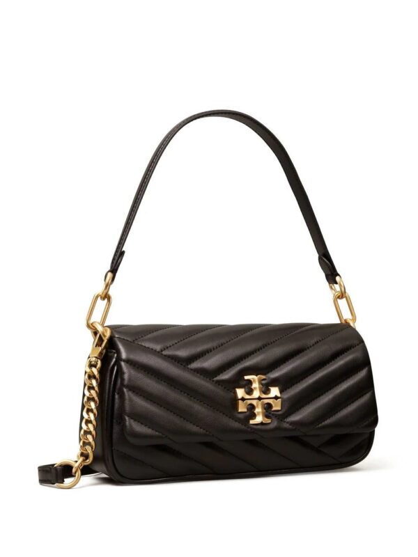 Tory Burch  leather logo-plaque shoulder bag - Image 3