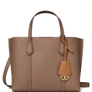 Tory Burch leather logo-print bag