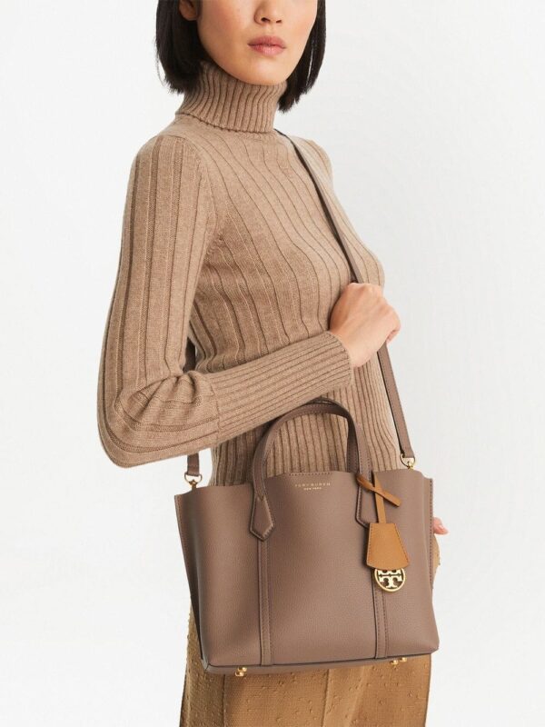 Tory Burch leather logo-print bag - Image 2