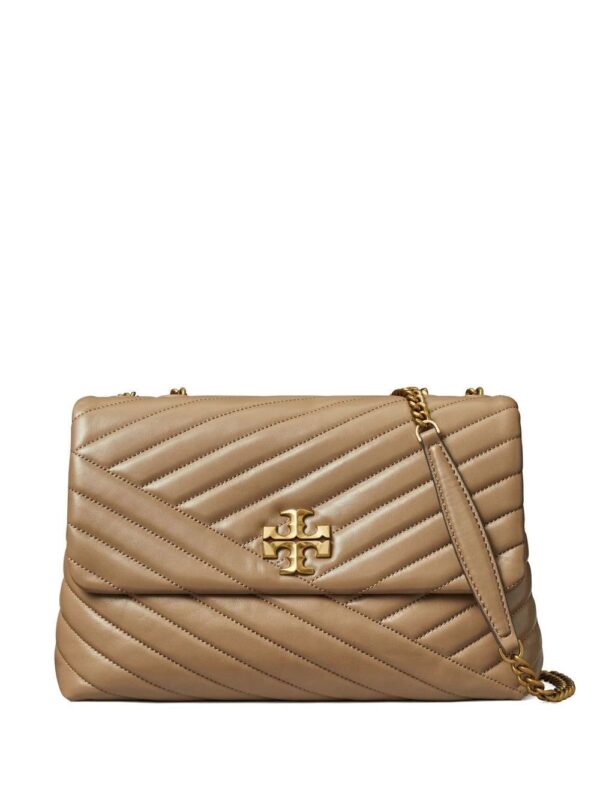 Tory Burch  leather logo plaque shoulder bag