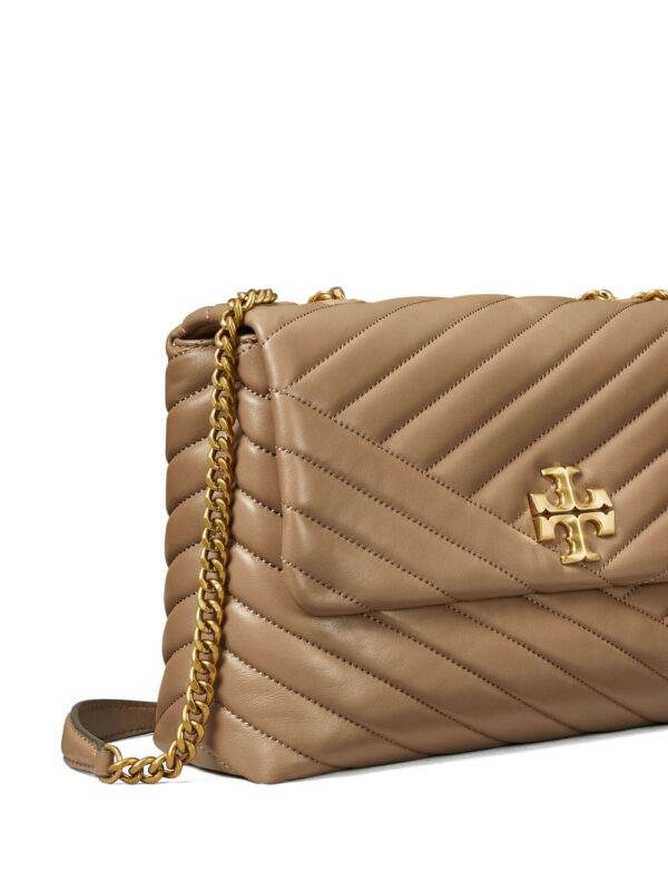 Tory Burch  leather logo plaque shoulder bag - Image 3