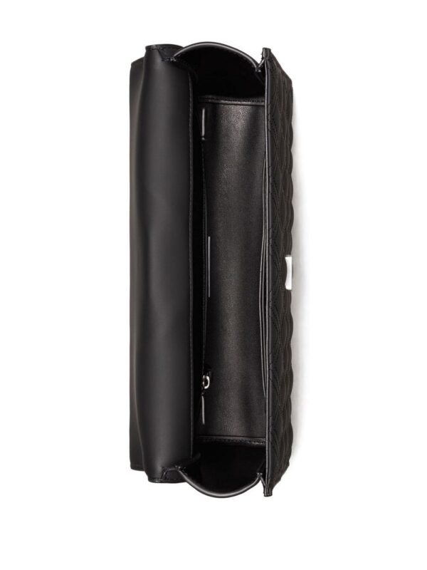 Tory Burch leather logo-embossed shoulder bag - Image 3