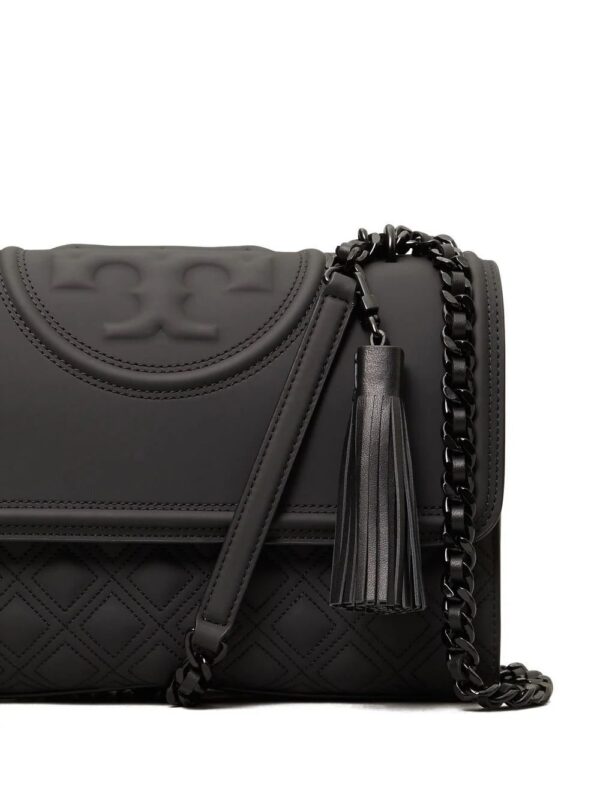 Tory Burch  leather logo-embossed shoulder bag - Image 3